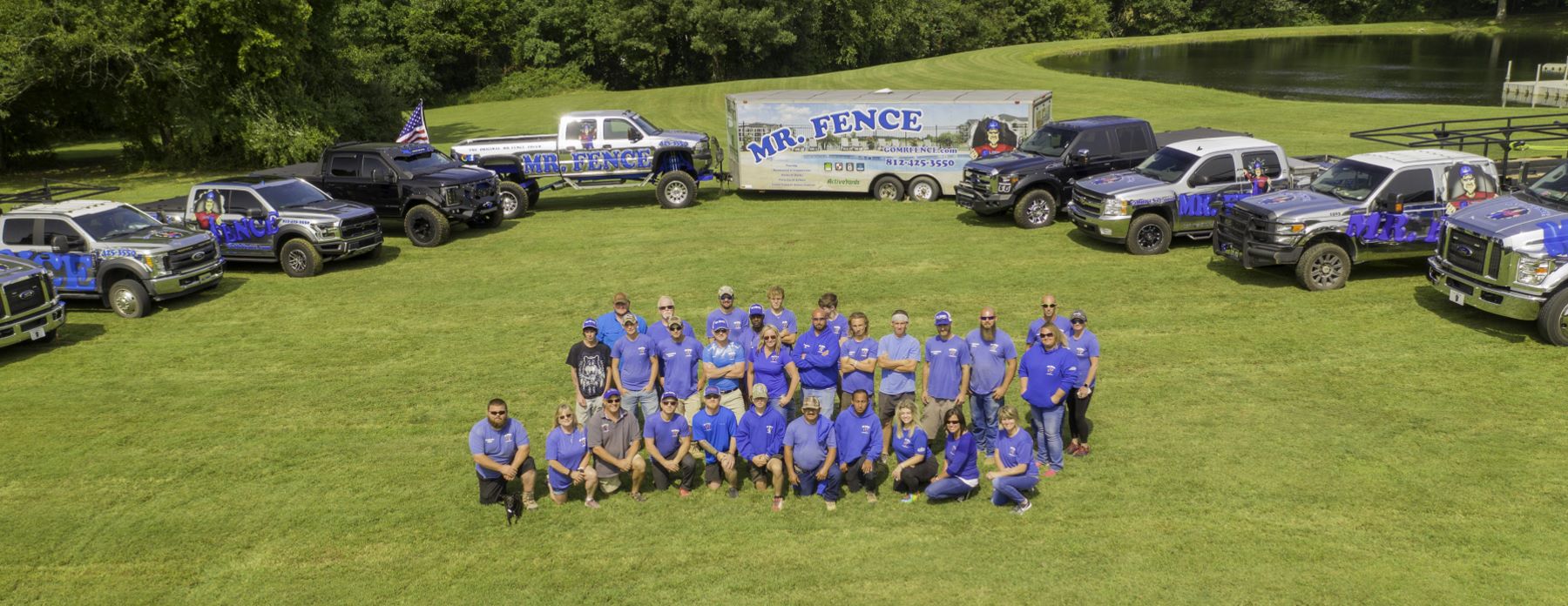 Mr. Fence team