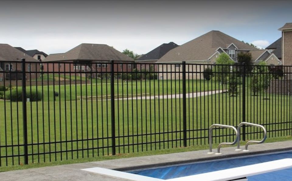 aluminum pool fence