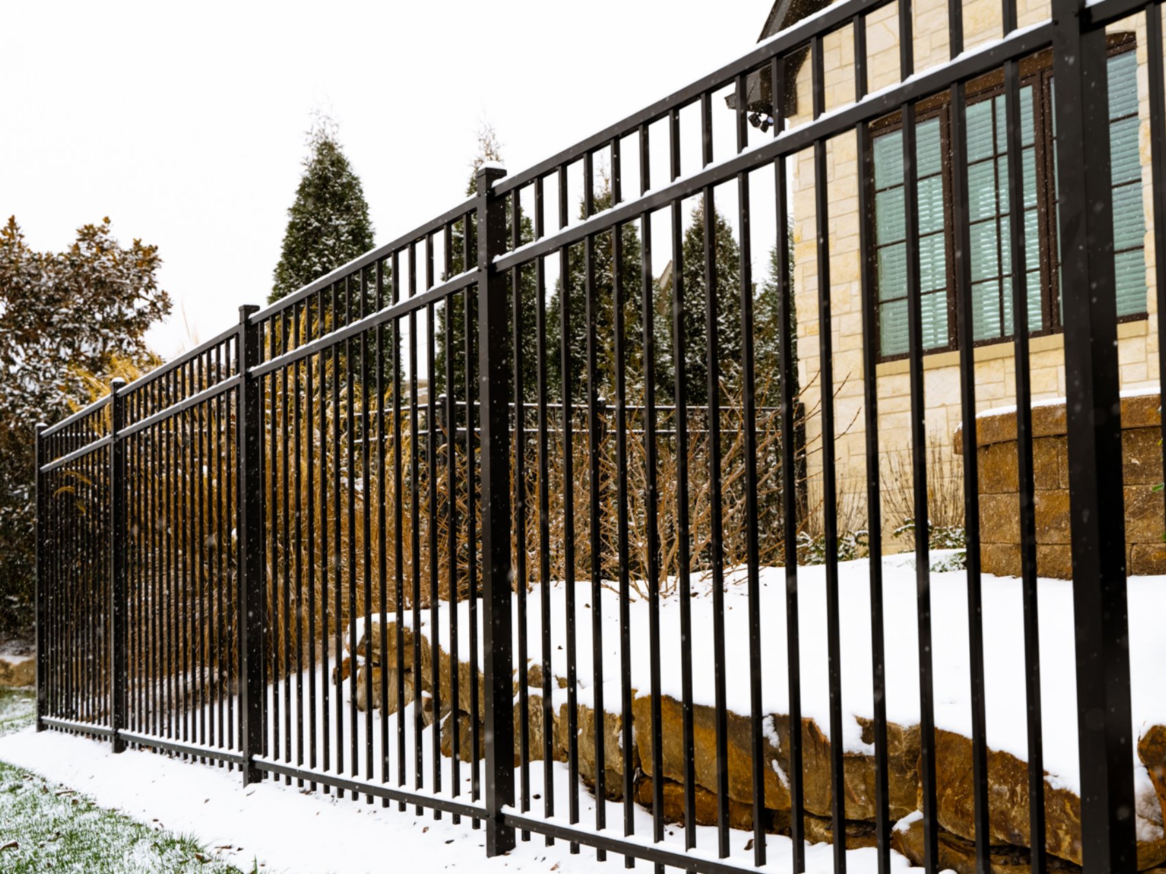 Residential Aluminum Fence - Evansville, Indiana