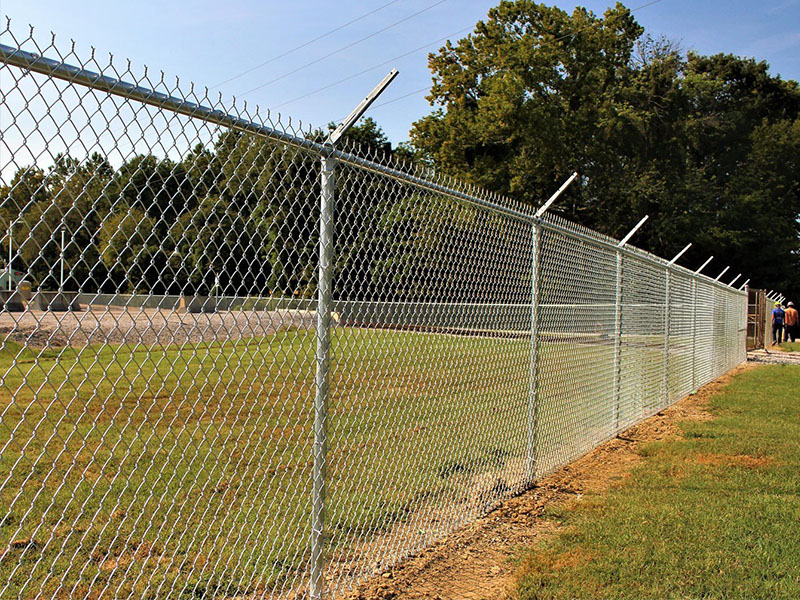 Security Fence Example in Evansville Indiana