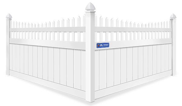 Decorative Decorative Vinyl Fencing in Evansville Indiana