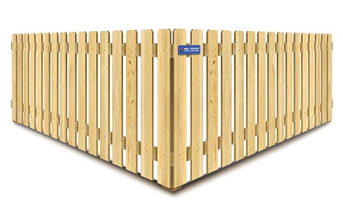 Wood Pet Fencing in Evansville Indiana