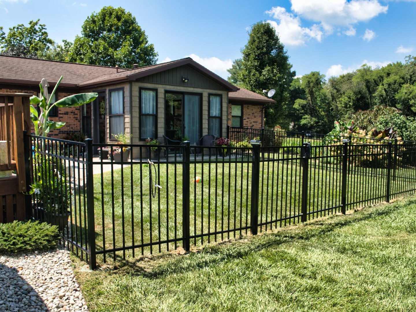 aluminum fence Illinois