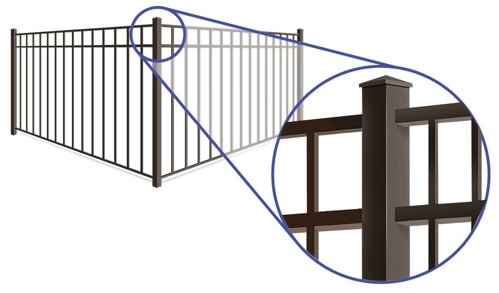 Key Benefits of Aluminum Fencing for Evansville Indiana properties.