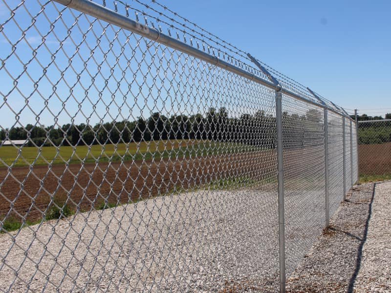 Protection commercial fencing in Indiana